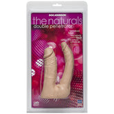 Naturals Double Penetrator Dong Silicone Realistic Toy > Realistic Dildos and Vibes > Double Dildos